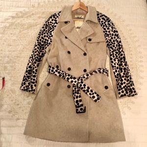 TOPSHOP UNIQUE Alpaca and Pony coat size US6